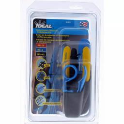 Ideal LinearX 3 Compression Coaxial Tool Kit for RG-59, RG-6, and RG-6 Quad thumbnail 5