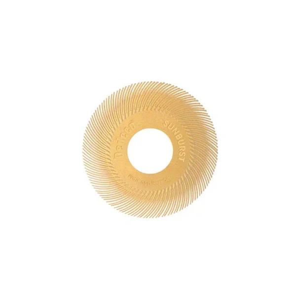 Dedeco Sunburst 6 in. TC Radial Discs 6 Micron Extra-Fine Polishing Tool, 40-Pack