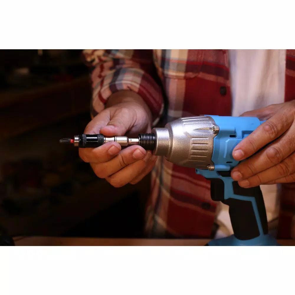 Pulsar 20V Cordless 1/4 in. Hex Impact Driver Kit with 2 Ah Battery and Charger