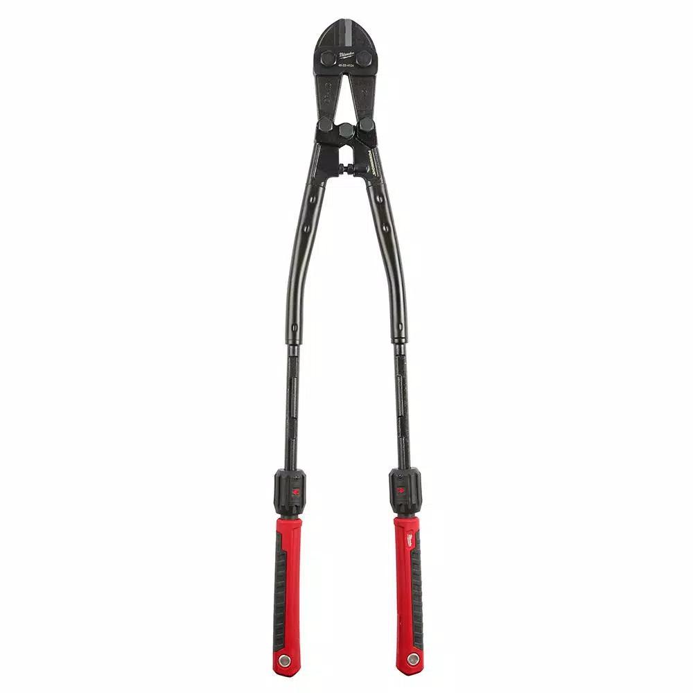 Milwaukee Adaptable Bolt Cutter Set with POWERMOVE Extendable Handles, 24 in. and 14 in.