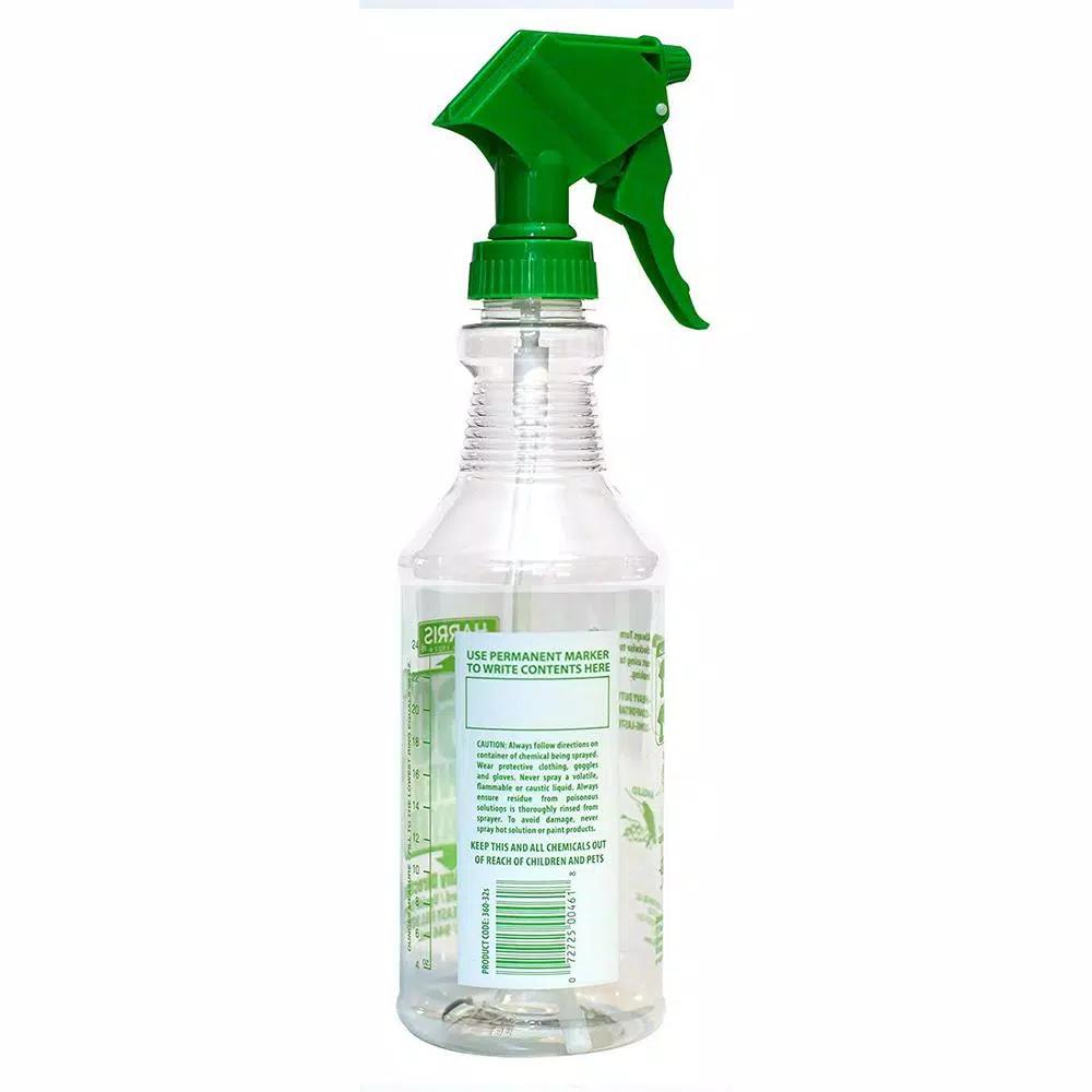 Harris 32 oz. 360-Degree All Angle Professional Spray Bottle, Heavy-Duty Chemical Resistant (12-Pack Case)