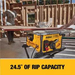 DEWALT DWE7485 8-1/4 in. 15 Amp Corded Compact Jobsite Table Saw thumbnail 9