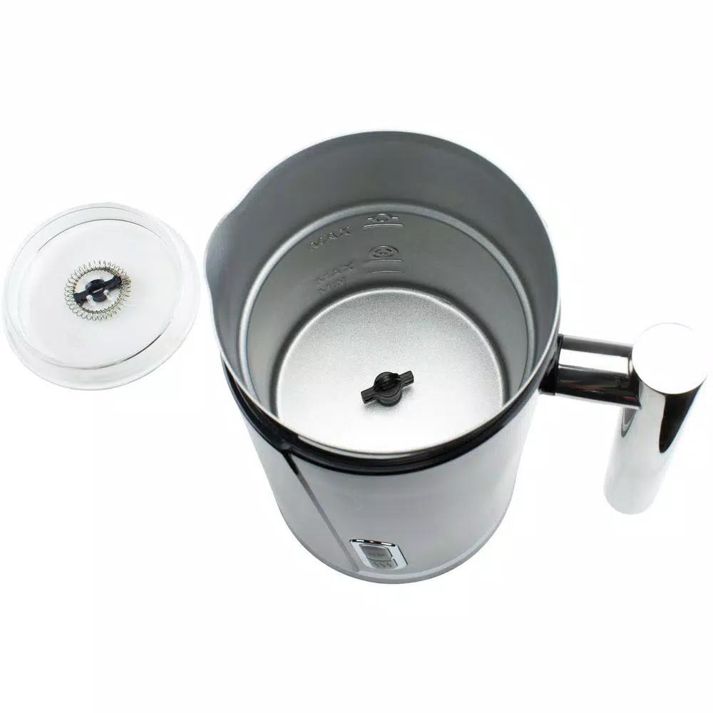 Brentwood Appliances GA-301BK 10 oz. Cordless Electric Milk Frother and Warmer, Black