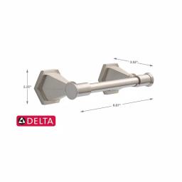Delta Grandover Pivot Arm Toilet Paper Holder in SpotShield Brushed Nickel thumbnail 6