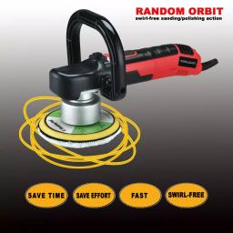 Boyel Living 6 in. Corded Orbital Sander and Polisher, 6 Amp, 6-Speed Variable RPM, 2500-6500 RPM thumbnail 5