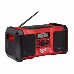 Milwaukee M18 18V Lithium-Ion Cordless Jobsite Radio with INKZALL Marker thumbnail 4