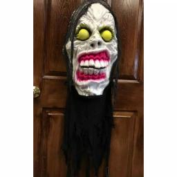 Worth Imports 48 in. Hanging Glowing Scary Clown Halloween Decor with Sound thumbnail 2