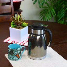 Mr. Coffee Colwyn 2 Qt. Stainless Steel Thermal Coffee Pump Pot thumbnail 4