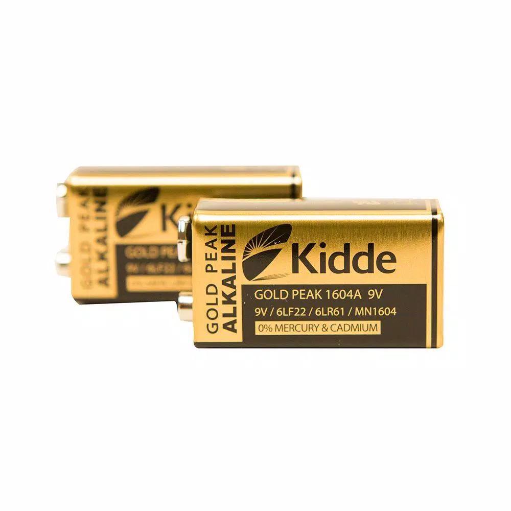 Kidde 9-Volt Replacement Battery 2-Pack for Smoke and Carbon Monoxide Alarms