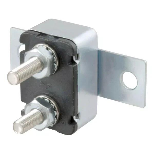 CURT 30-Amp Universal Circuit Breaker for Trailer Wiring Over-Current Protection