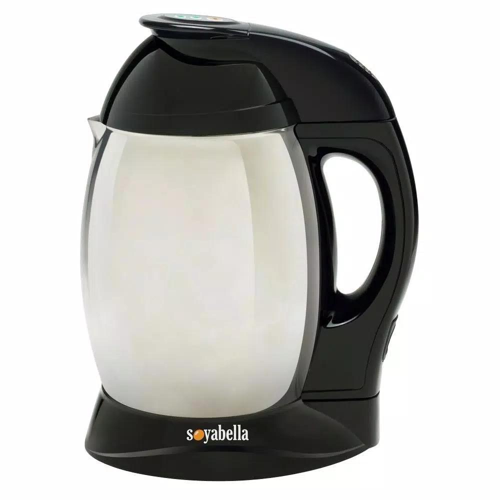 Tribest Soybella Black Stainless Steel Soy and Nutmilk Maker, 32 fl. oz.
