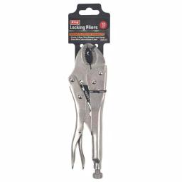 KING 10 in. Curved Jaw Locking Pliers with Wire Cutter thumbnail 1