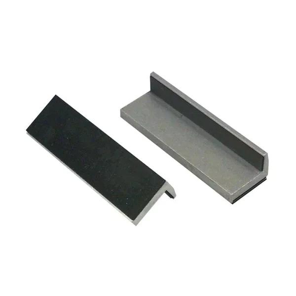Lisle LIS48100 Rubber Faced Vise Jaw Pads with Nitrile Magnets (2-Pack)