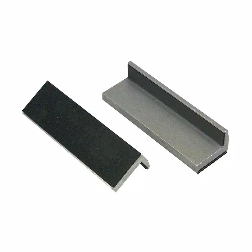 Lisle LIS48100 Rubber Faced Vise Jaw Pads with Nitrile Magnets (2-Pack)