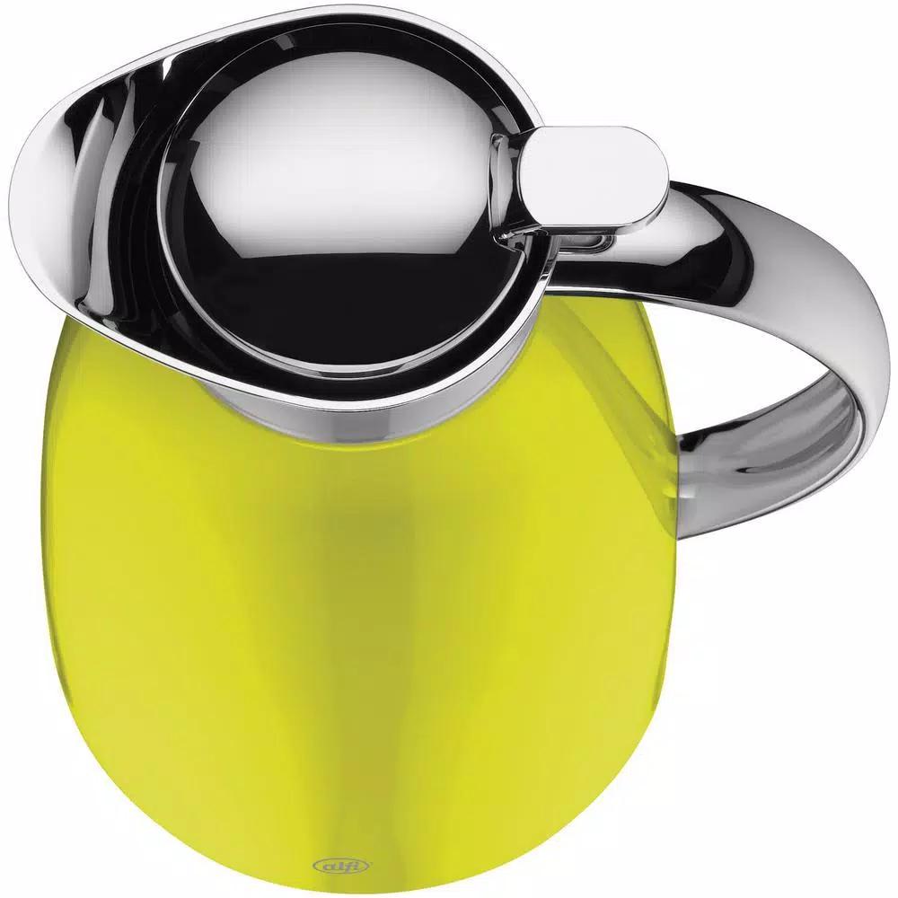 Alfi Gusto Glass Vacuum Carafe, 1.06 Qt. Apple Green Insulated Server