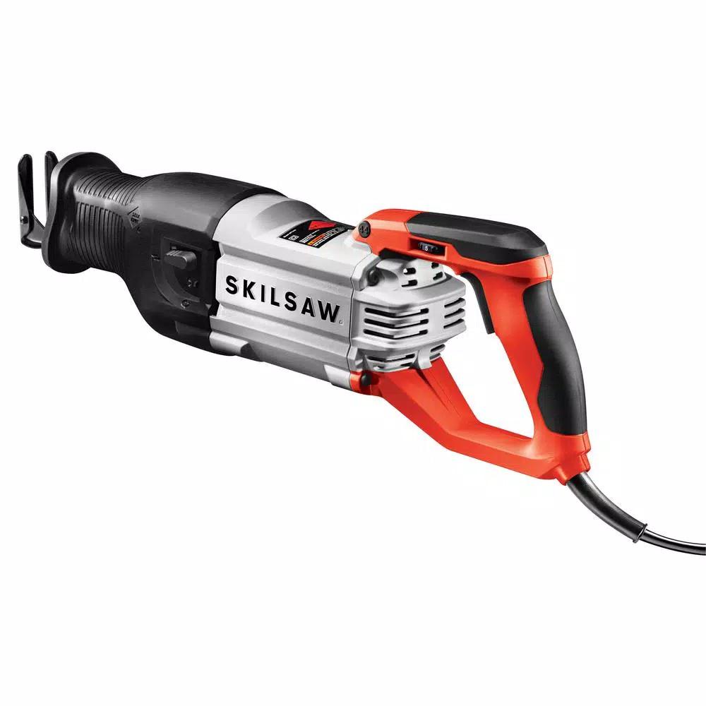 SKILSAW 15 Amp Heavy-Duty Corded Reciprocating Saw with Buzzkill Technology