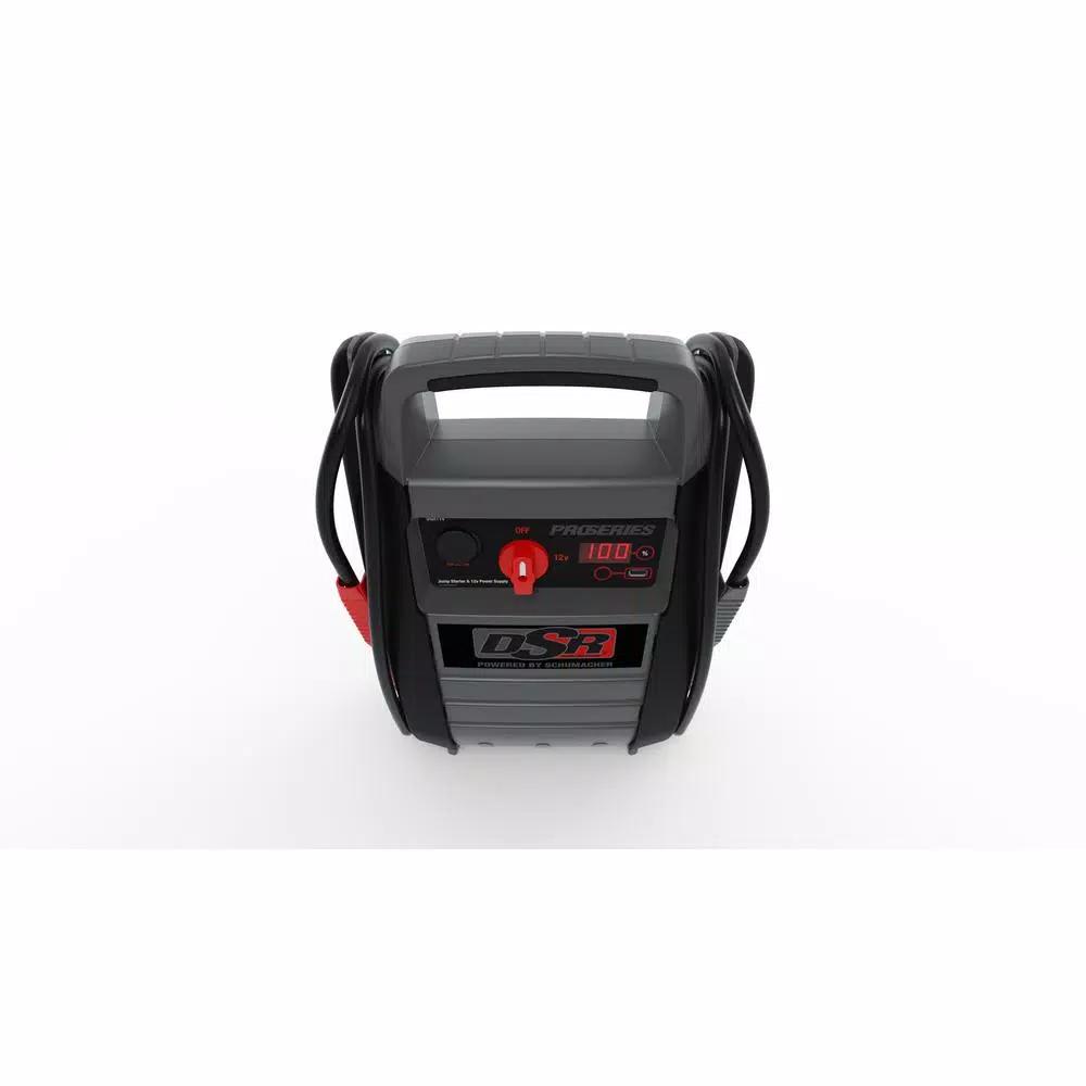 Schumacher ProSeries DSR114 12V Jump Starter, 525 Peak Amps, USB & DC Power