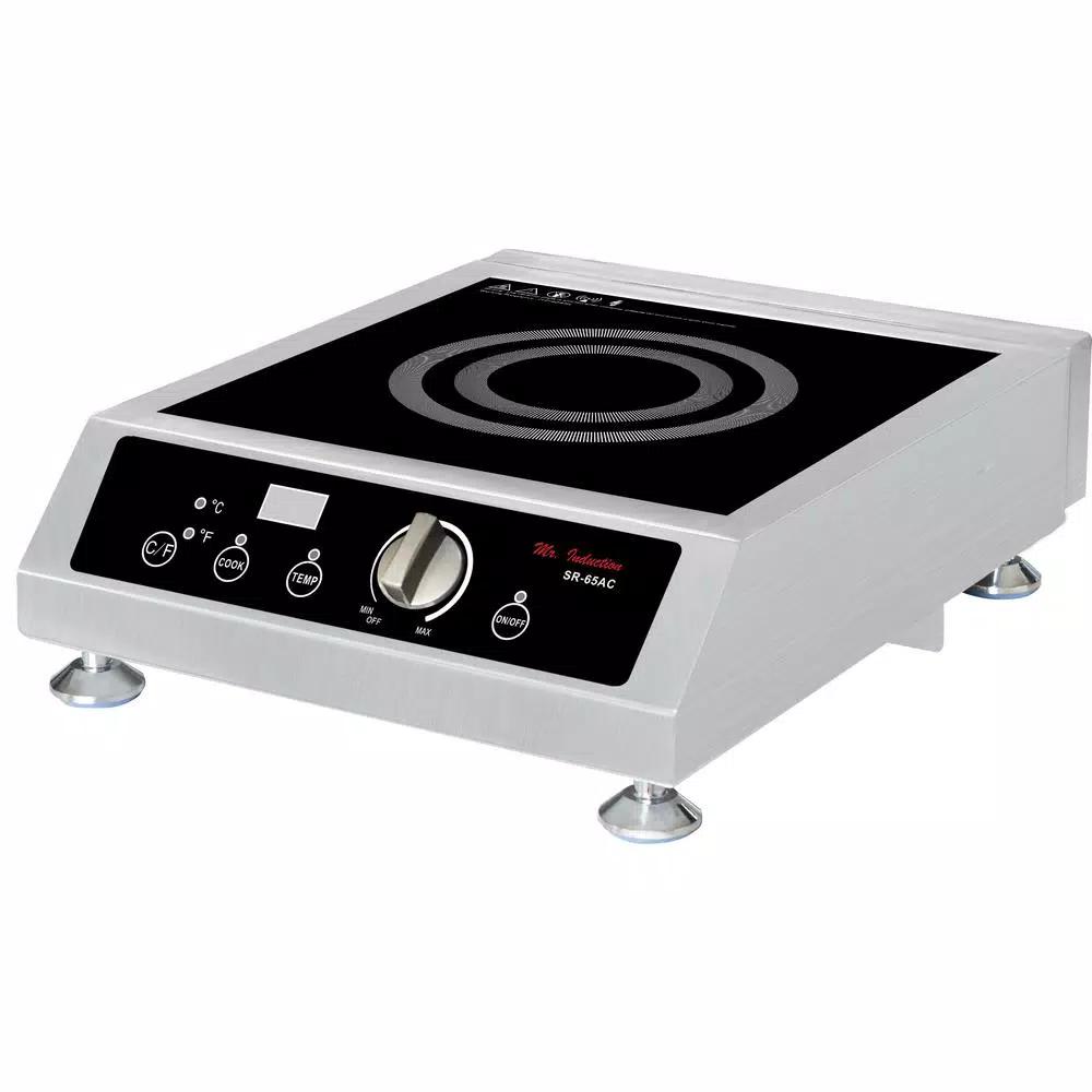 SPT 2600W Commercial Induction Cooktop Countertop Single Burner with SmartScan Technology