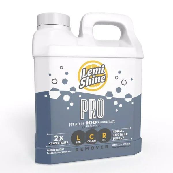Lemi Shine Pro Concentrate Lime, Calcium, and Rust Remover - 32 oz Liquid (6-Case Pack)
