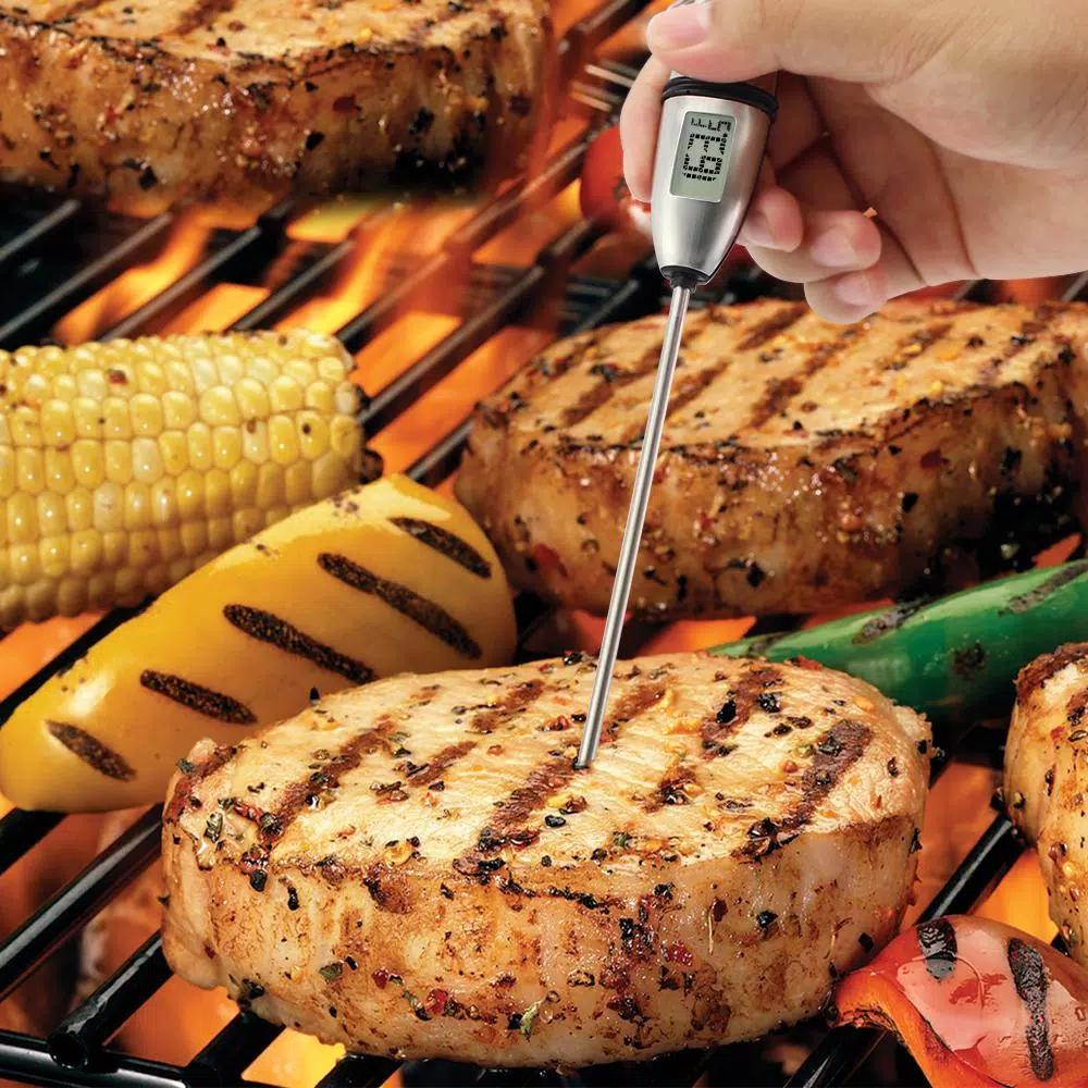 ThermoPro TP02S Digital Instant Read Meat Thermometer for BBQ, Grill, and Kitchen