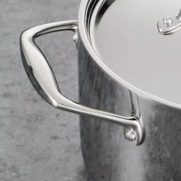 Tramontina Gourmet 6 Qt. Tri-Ply Clad Stainless Steel Covered Braiser thumbnail 3