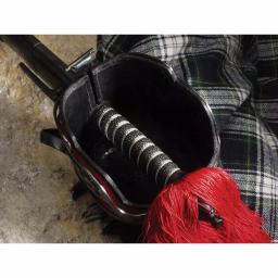 Cold Steel Scottish Broad Sword - 31.5 in. Hand-Forged Carbon Steel Reproduction thumbnail 5