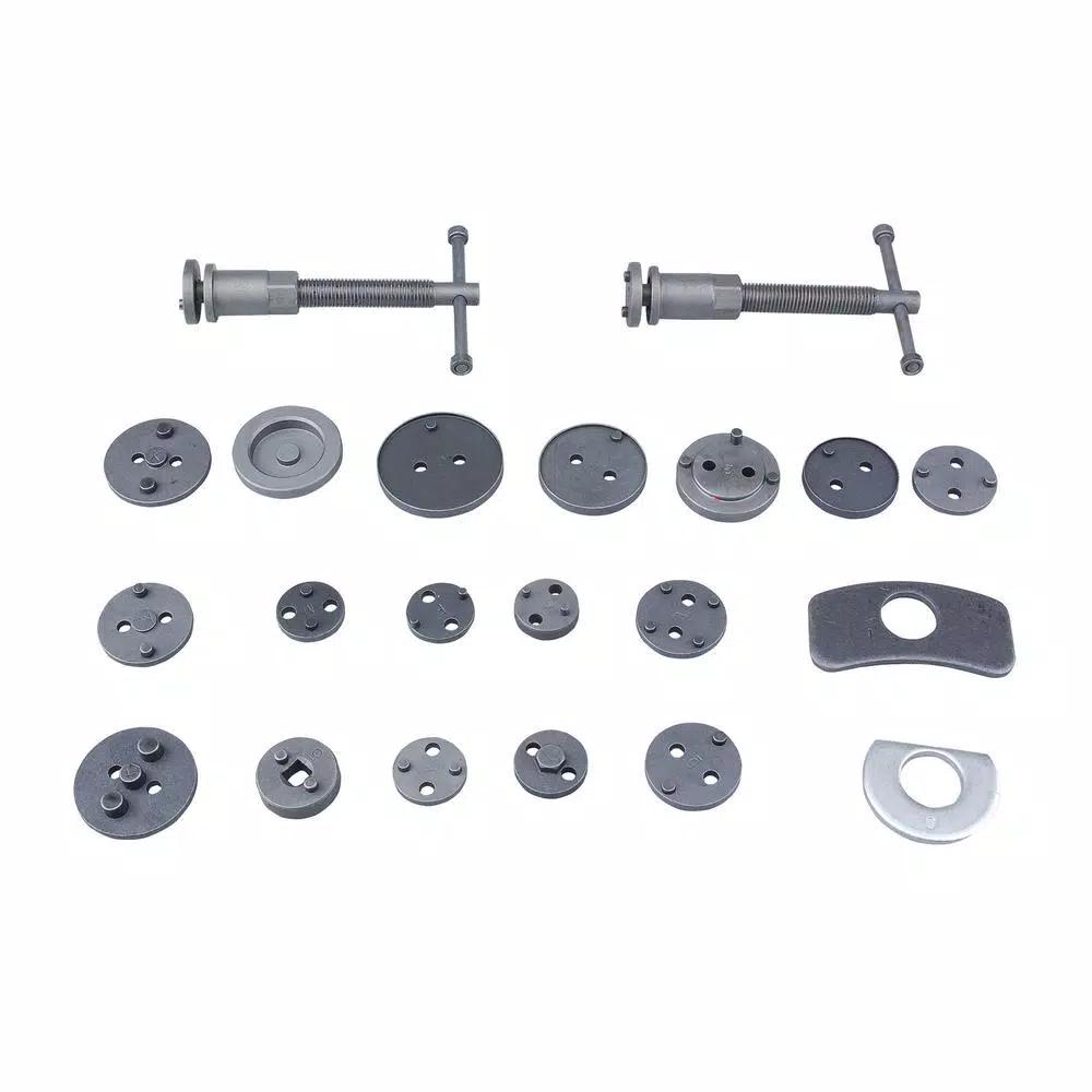 SPEEDWAY 21-Piece Universal Disc Brake Caliper Piston Wind Back Tool Kit with Carrying Case