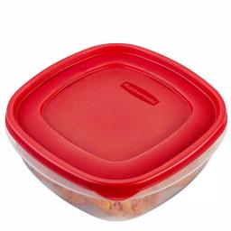 Rubbermaid Easy Find Lids 10-Piece Food Storage Container Set, Red/Clear thumbnail 5