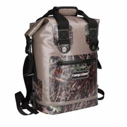 Camp-Zero Premium Soft-Side Backpack Cooler, 17.2 Qt. 20 Can Capacity, Beige and Camo thumbnail 3