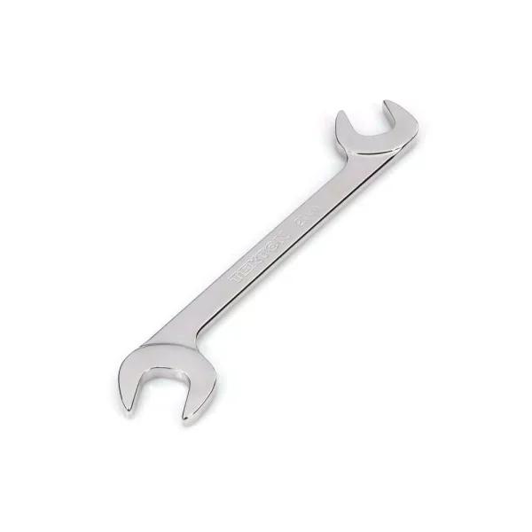 TEKTON 21 mm Angle Head Open End Wrench, 60° Offset, 4140 Chrome Moly Steel