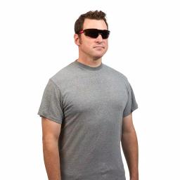 Milwaukee Safety Glasses with Tinted Lenses and Corded Red Reusable Earplugs (4-Piece Set) thumbnail 4