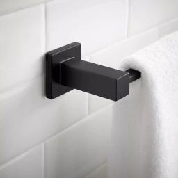 Glacier Bay Farrington 18 in. Single Towel Bar, Matte Black thumbnail 5