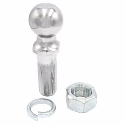TowSmart 2 in. Chrome Hitch Ball, 10,000 lb. Capacity, 1.25 in. Shank Diameter thumbnail 2