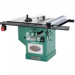 Grizzly Industrial 12 in. 5 HP 220-Volt Extreme Series Left-Tilt Table Saw with Cast-Iron Table thumbnail 1