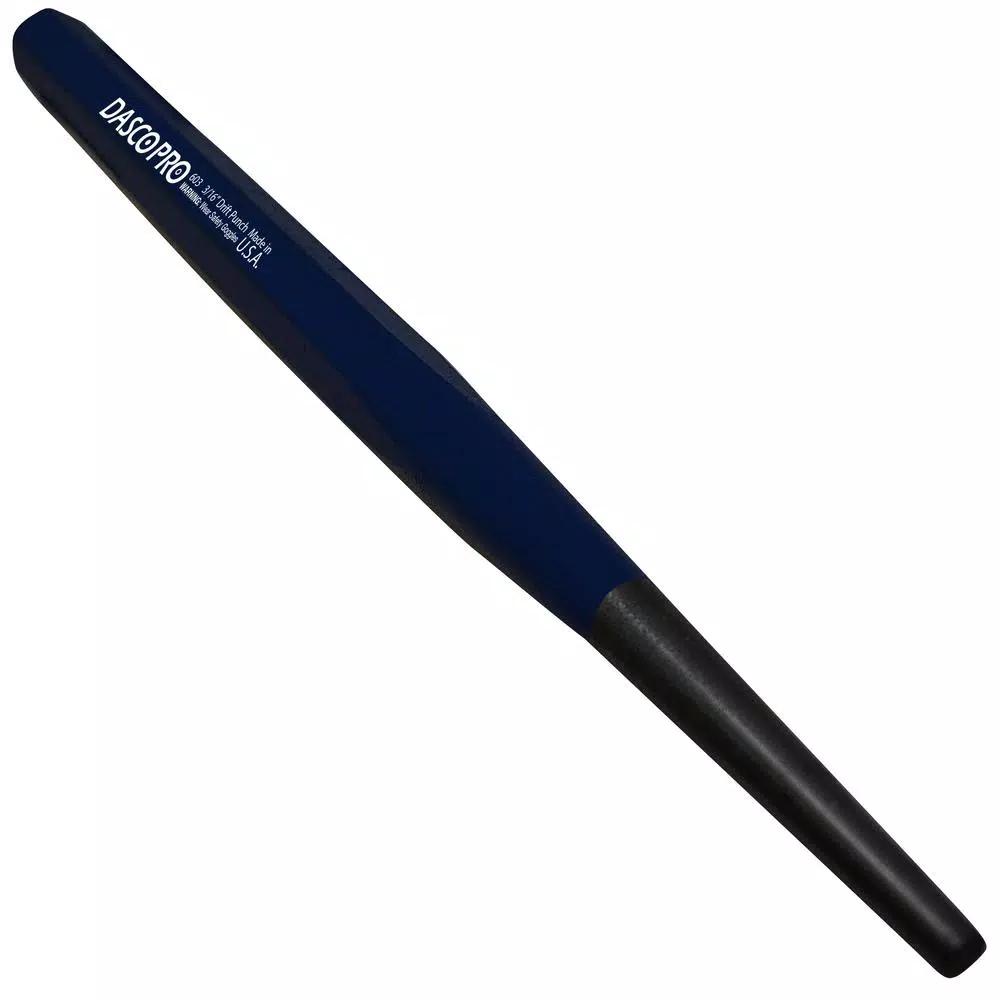 Dasco Pro Dasco 3/16 in. Steel Alignment Punch, Heat-Treated High-Carbon Steel