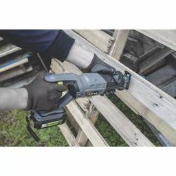 Genesis 20V Cordless Variable Speed Reciprocating Saw Kit with 2Ah Battery, Charger, and 2 Blades thumbnail 2