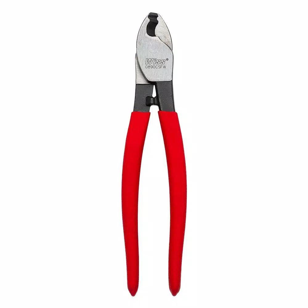 Wiss 8-3/8 in. 3-in-1 Flip Joint Cable Cutter, Wire Cutter, and Sheath Knife
