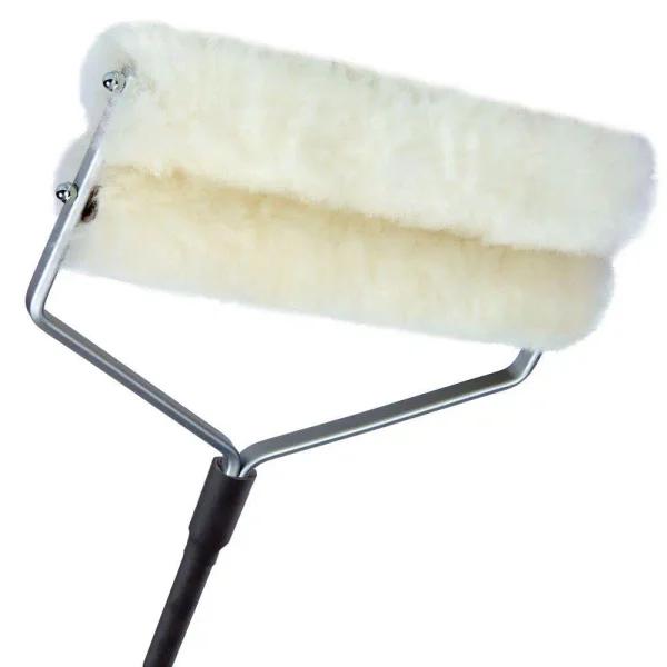 Wool Shop The Wool Shop All-Natural Lambswool Ceiling Fan Duster with 6ft Telescoping Pole