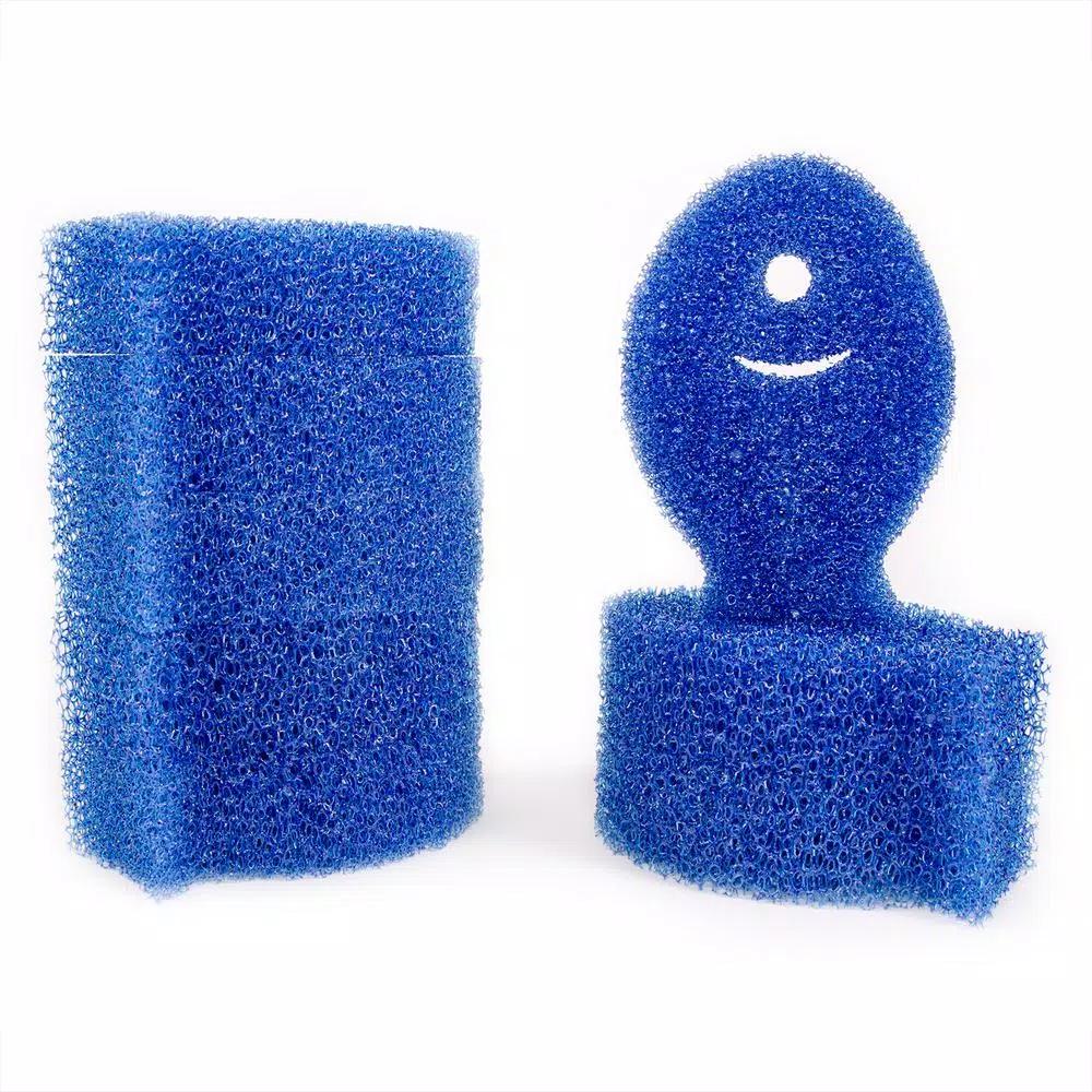 DishFish Scrubber 8-Pack - Non-Scratch Ergonomic Dish Cleaning Sponges