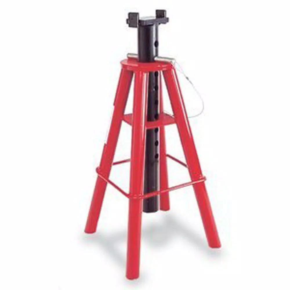 American Forge & Foundry 10-Ton Pin-Type Truck Stand, Heavy Duty Steel Support