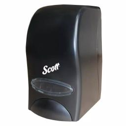 Scott 1000 ml Black Essential Manual Liquid Skin Care Dispenser thumbnail 3