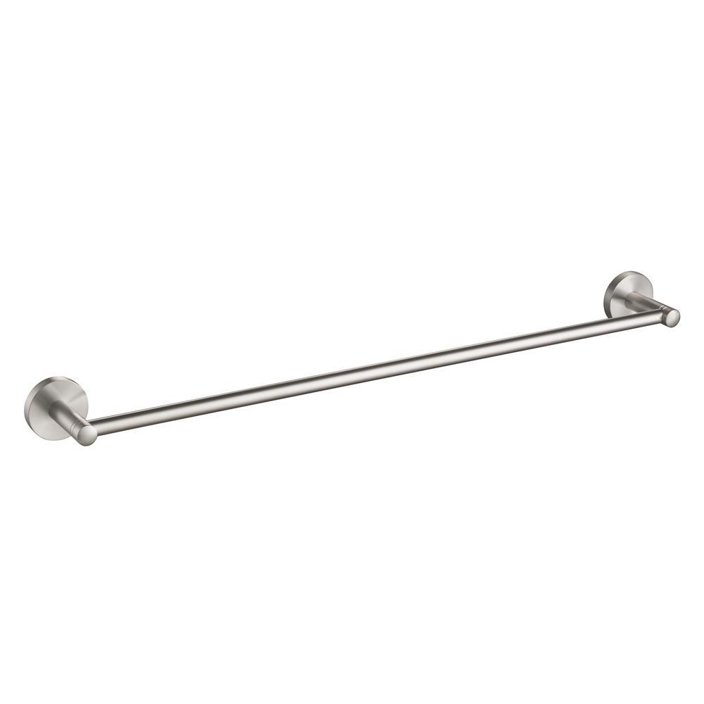 Kraus Elie 24 in. Single Towel Bar, Brushed Nickel
