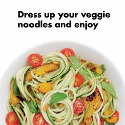OXO Good Grips Tabletop Spiralizer with 3 Stainless Steel Blades thumbnail 7