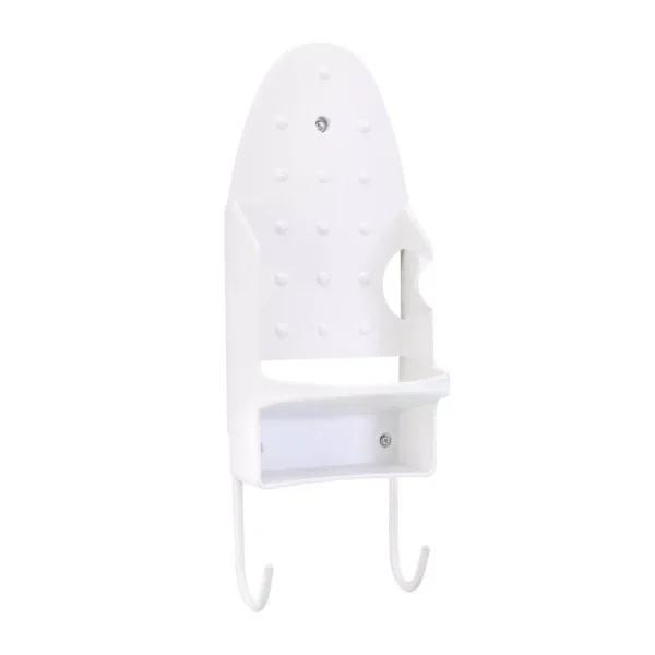 Woolite Wall Mount Iron and Ironing Board Organizer, Heat Resistant, White