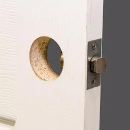 MIBRO Bi-Metal Door Lock and Deadbolt Installation Kit for Wood and Metal Doors thumbnail 4