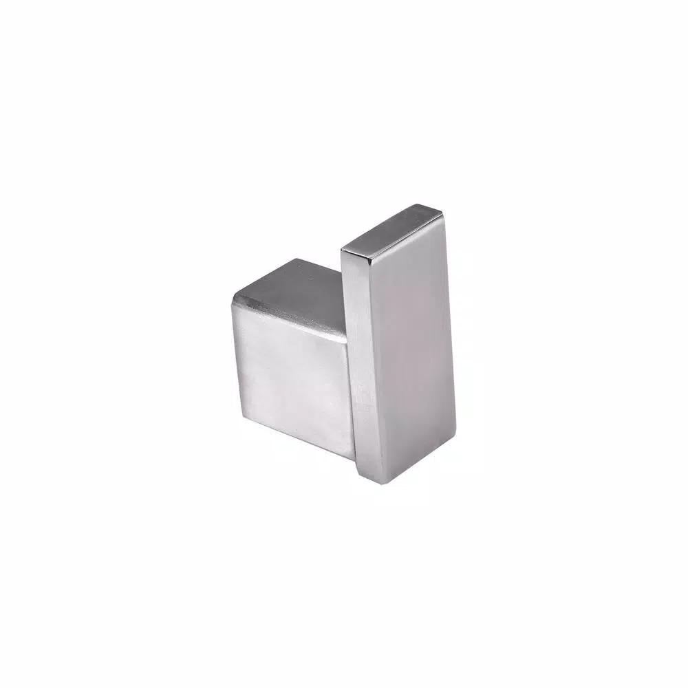 Boyel Living Stainless Steel 4-Piece Bathroom Accessories Set - Silver Wall Mounted Hardware Kit