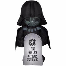 Gemmy Star Wars Airblown Inflatables 3.5 ft. Darth Vader with Tombstone Halloween Decoration thumbnail 2