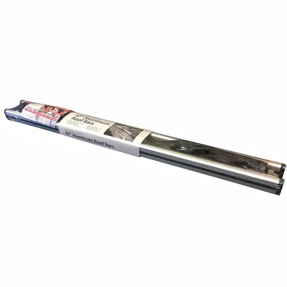 PRO-SERIES 47 in. Universal Aluminum Roof Bars for Small SUVs (Set of 2)