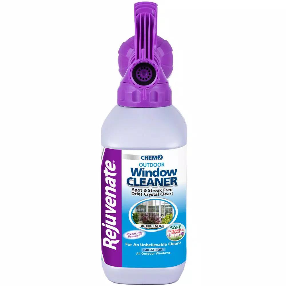 Rejuvenates Outdoor Multi-Surface House Wash and Window Cleaner, 64 oz. Dual System