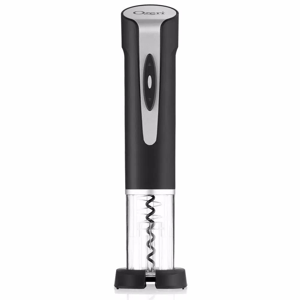 Ozeri Prestige II Cordless Electric Wine Bottle Opener with Foil Cutter and Lithium Battery